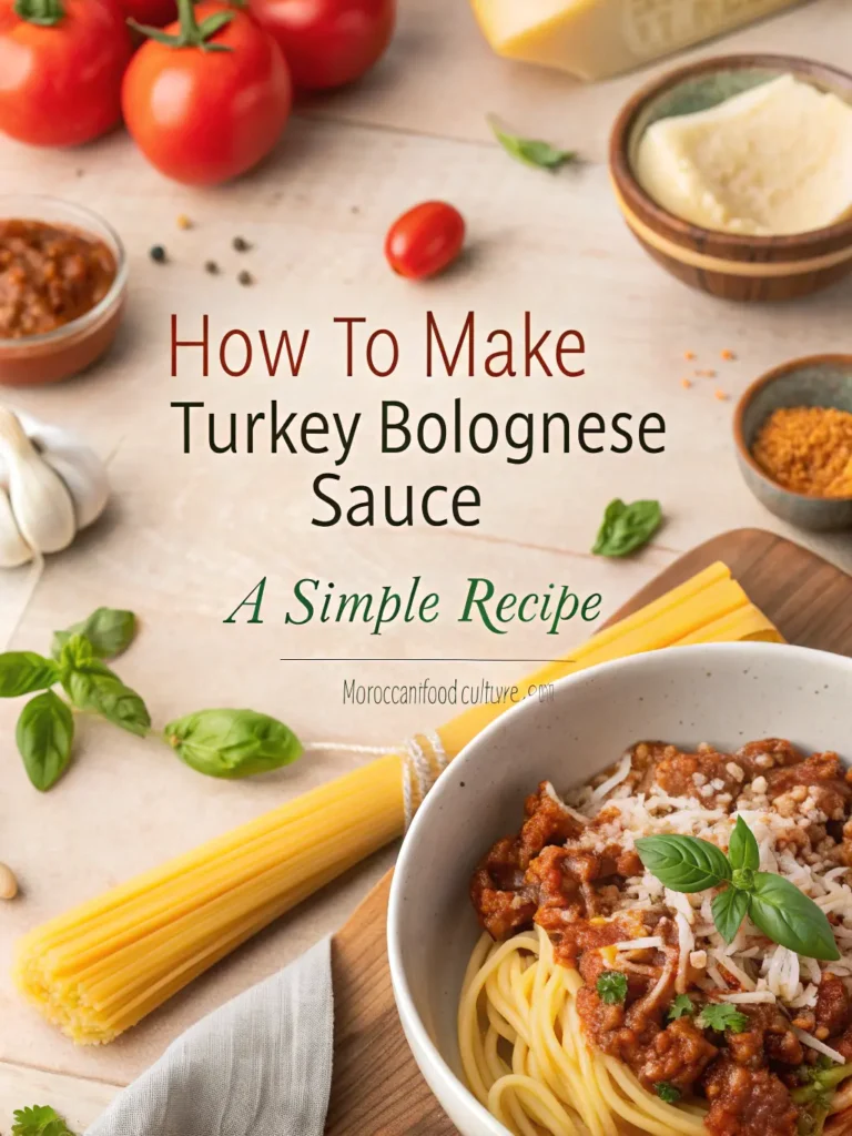 turkey bolognese sauce