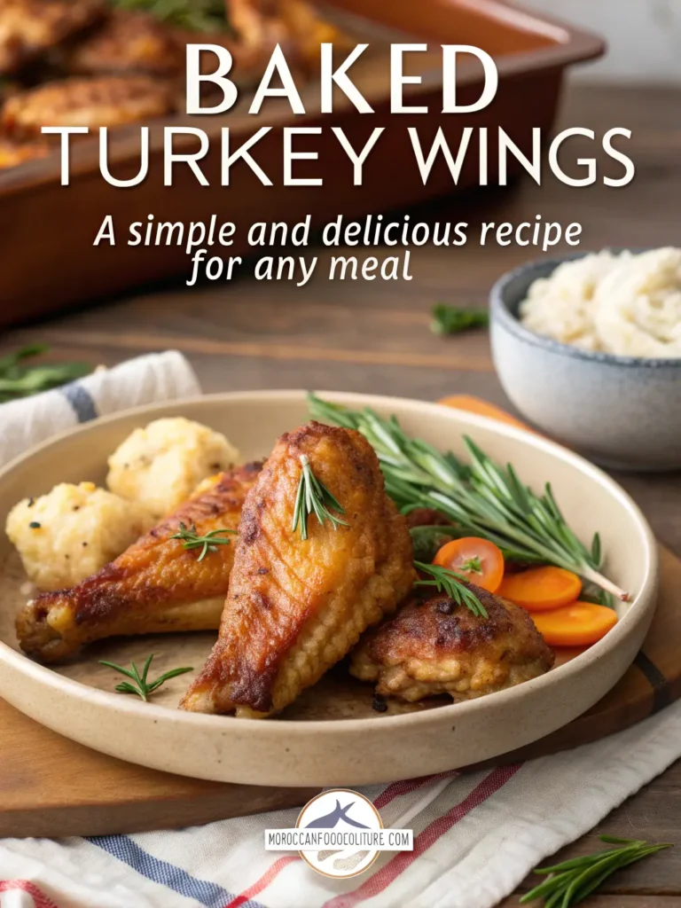 baked turkey wings
