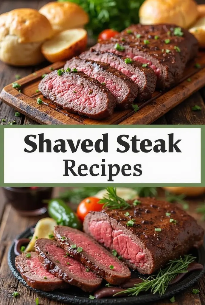 shaved steak recipes
