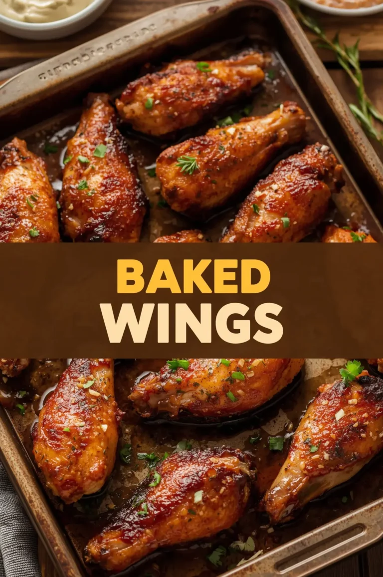 baked turkey wings