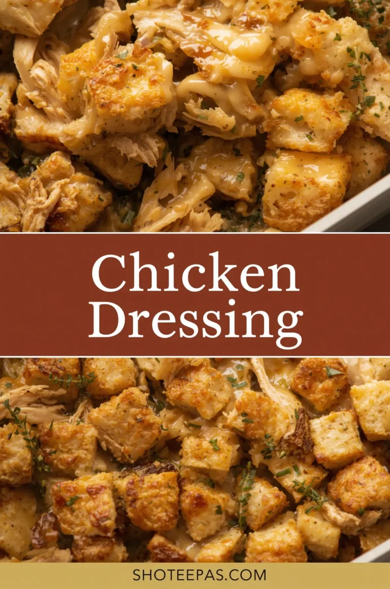 chicken dressing recipe