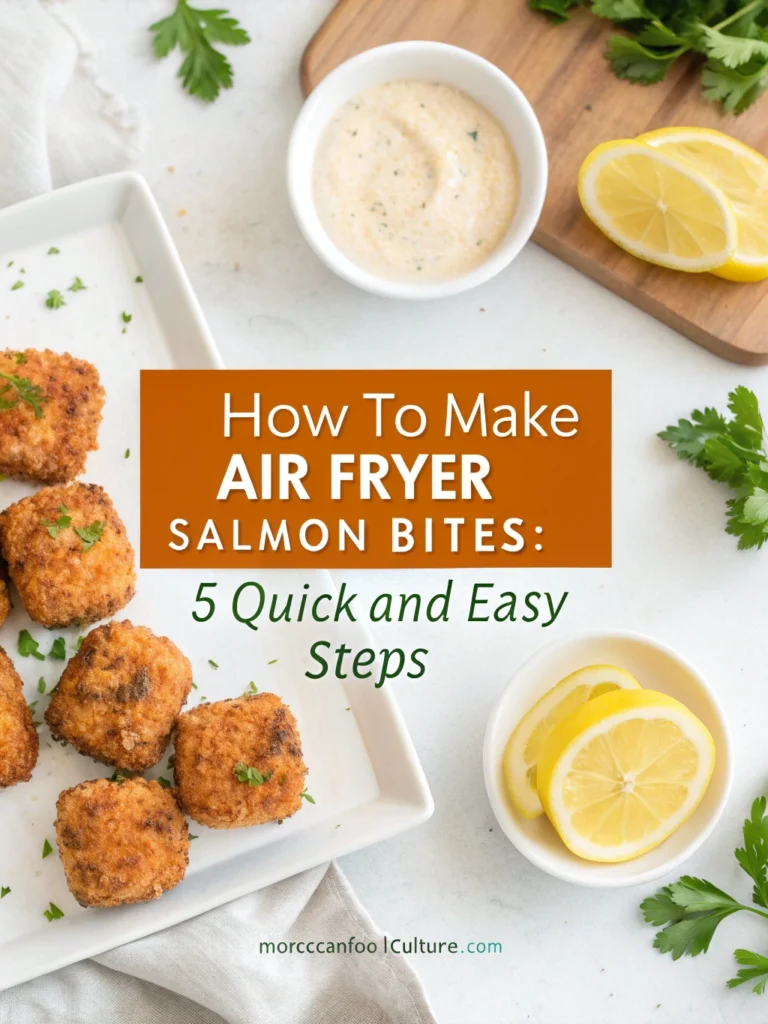 air fryer salmon bites