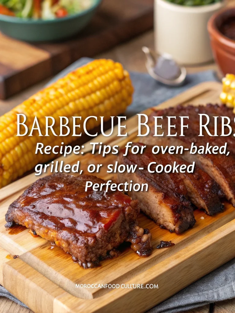 barbecue beef ribs recipe