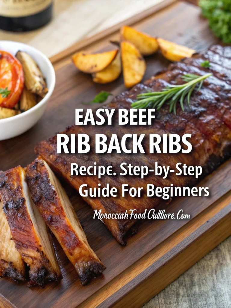 Beef Rib Back Ribs Recipe