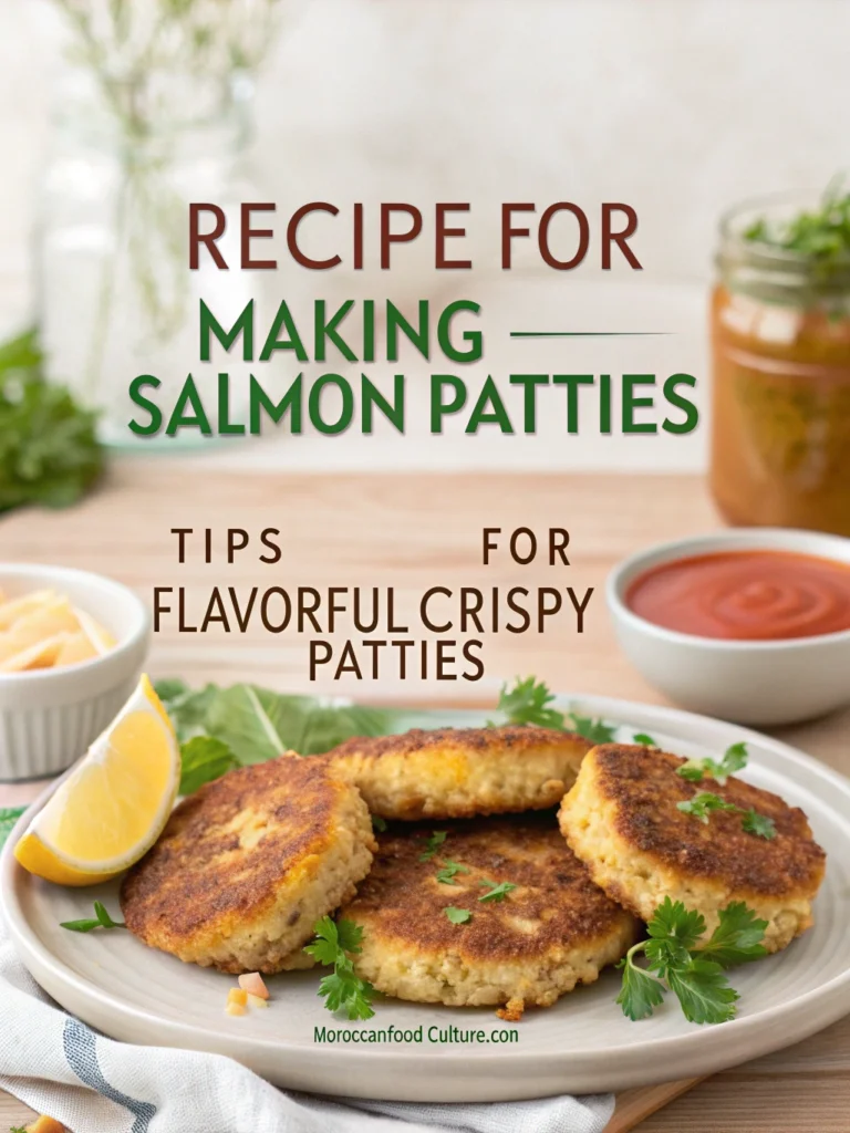 recipe for making salmon patties