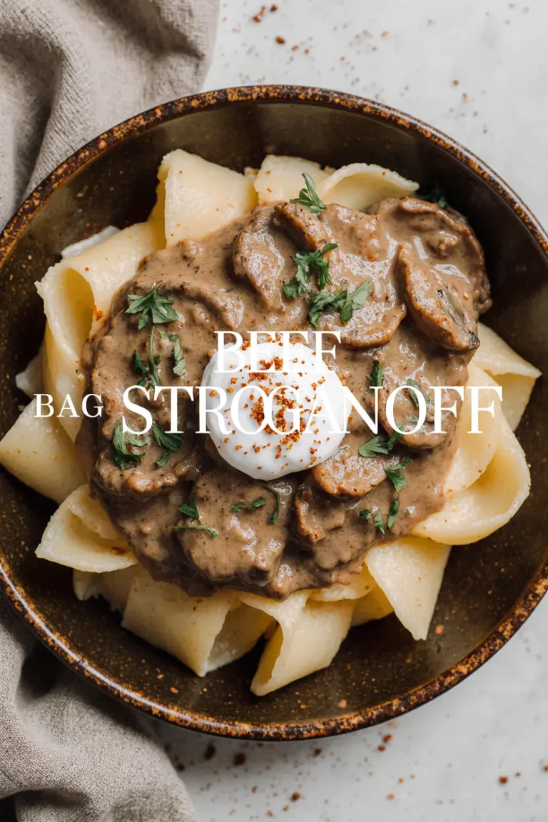 beef stroganoff crock pot