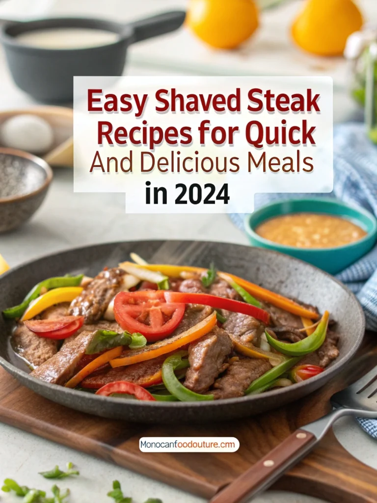 shaved steak recipes
