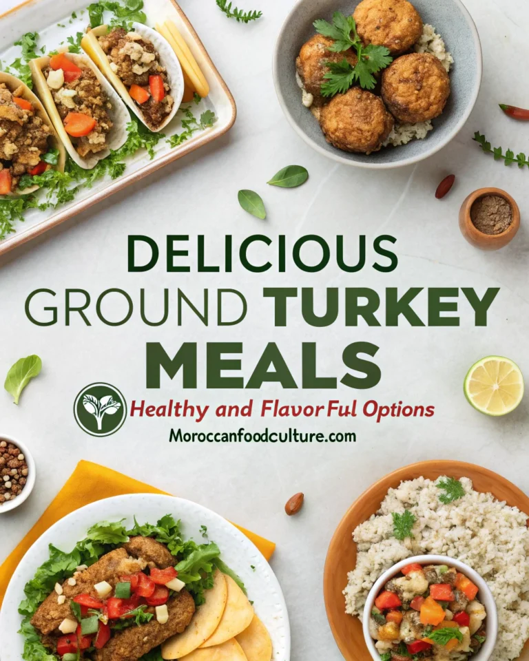 ground turkey meals
