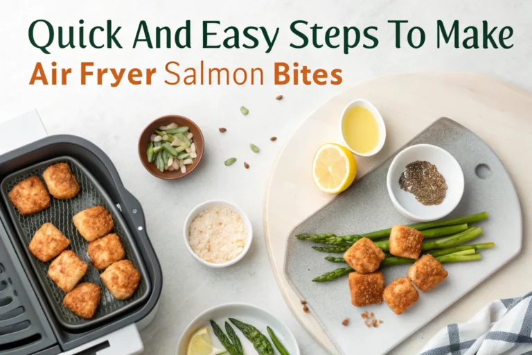 air fryer salmon bites
