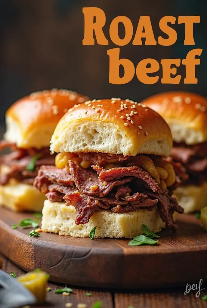 Roast Beef Sliders