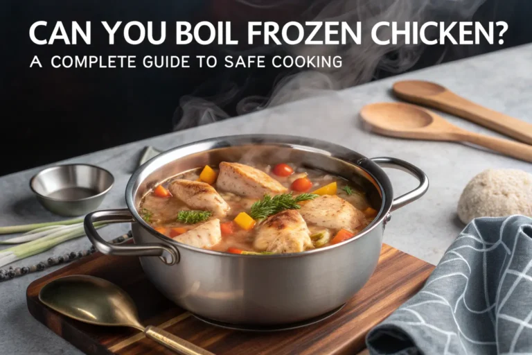 Boil Frozen Chicken
