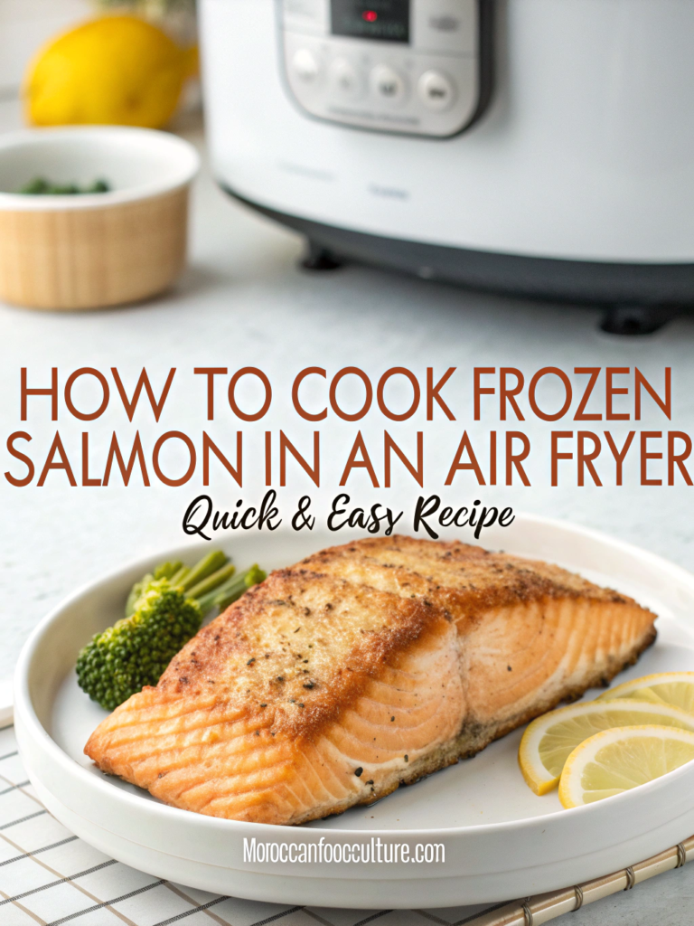 Frozen Salmon in an Air Fryer