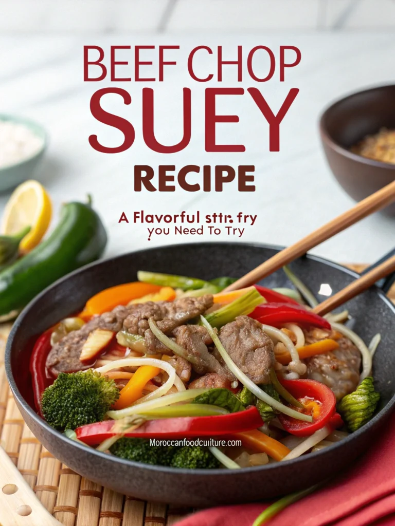 Beef Chop Suey