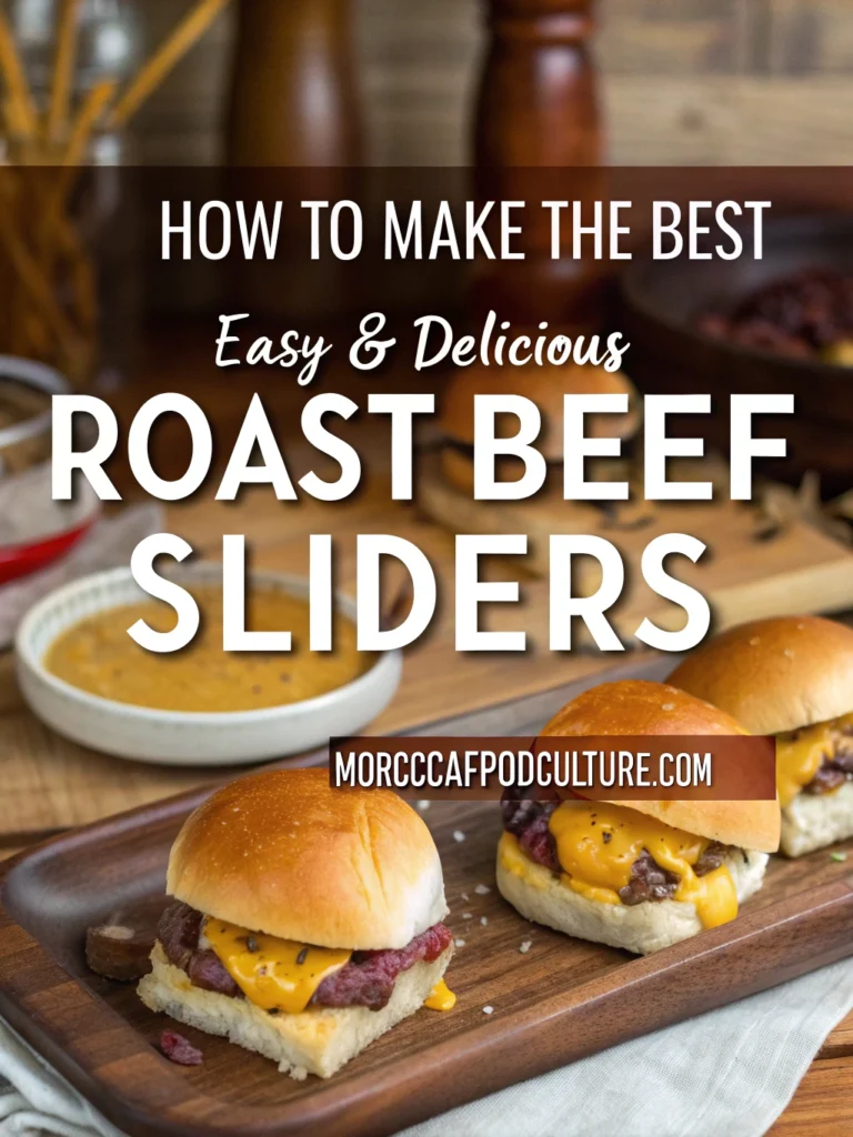 Roast Beef Sliders