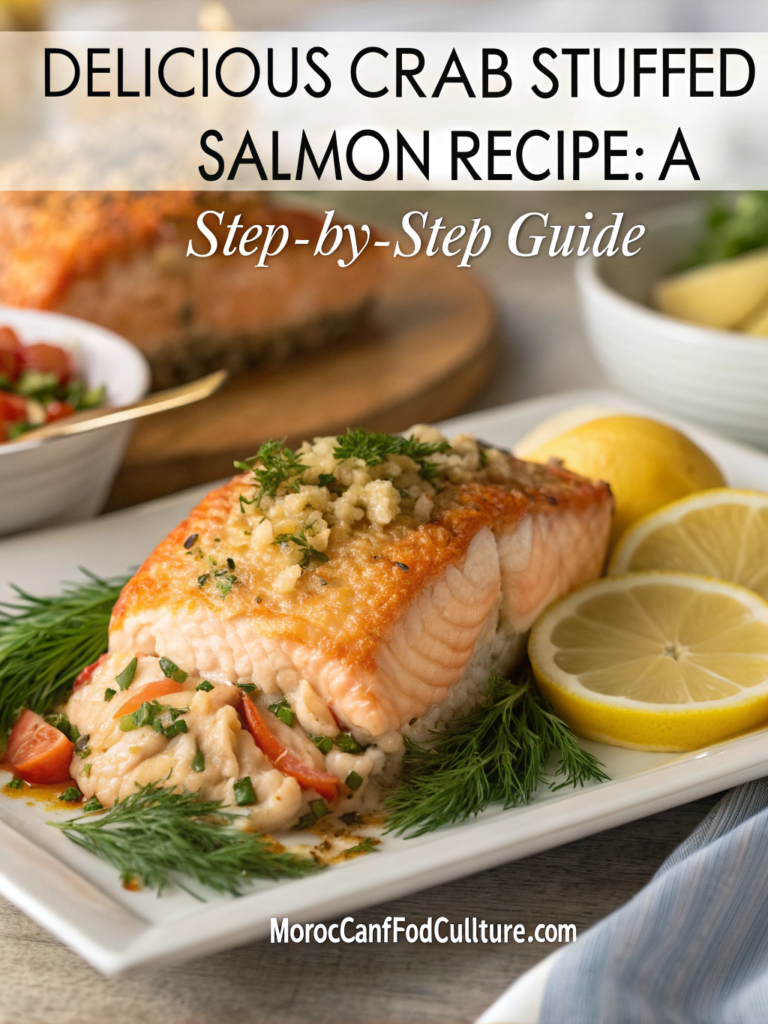 Crab Stuffed Salmon