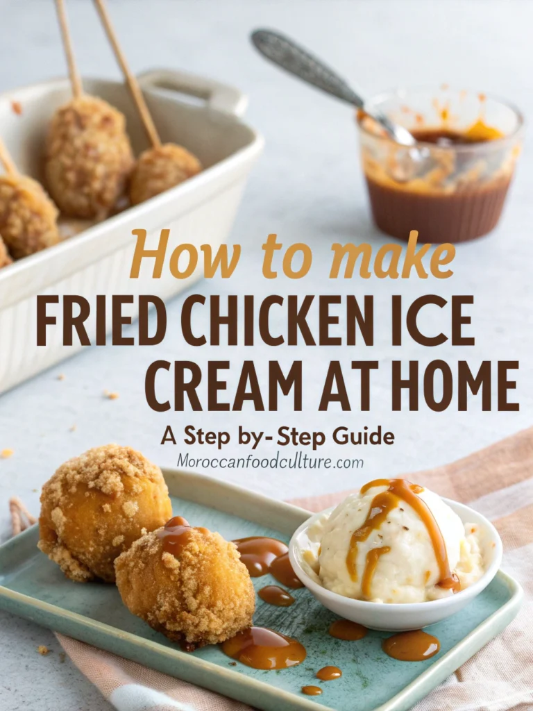 Fried Chicken Ice Cream