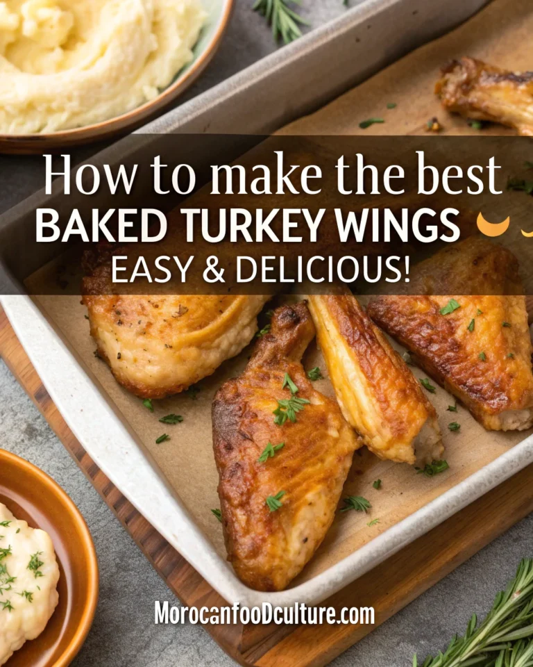 Baked Turkey Wings