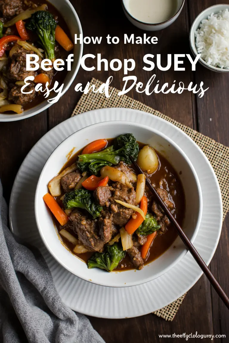 Beef Chop Suey
