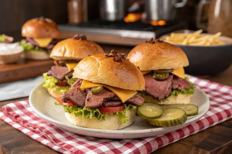 Roast Beef Sliders