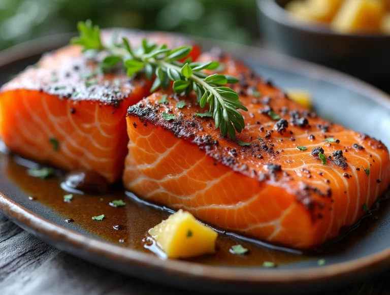 salmón bueno y malo