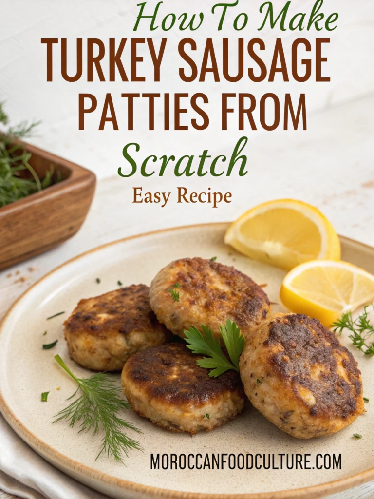 Turkey Sausage Patties
