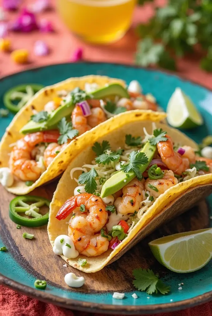 Zesty Shrimp Tacos