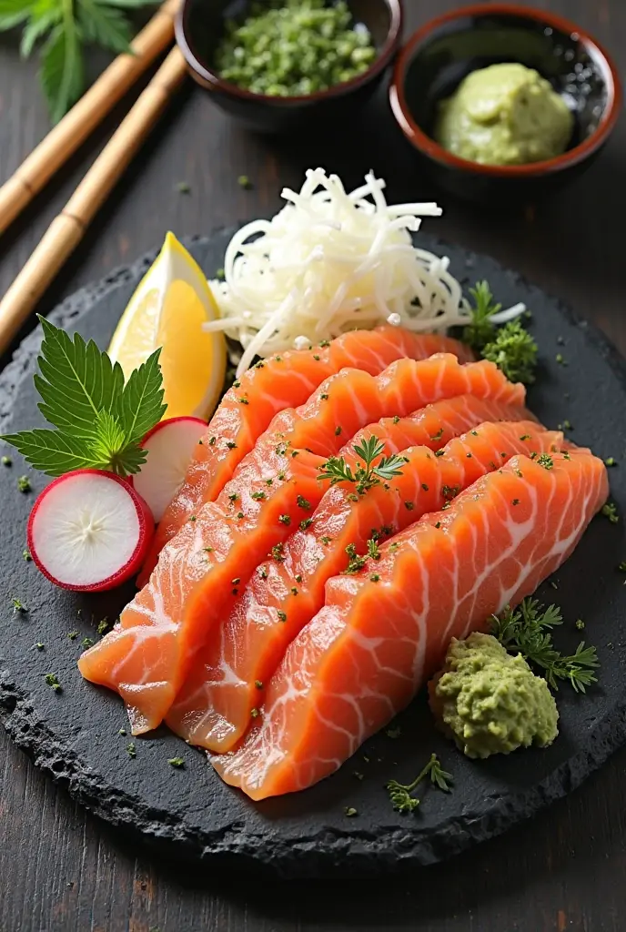 Salmon Sashimi