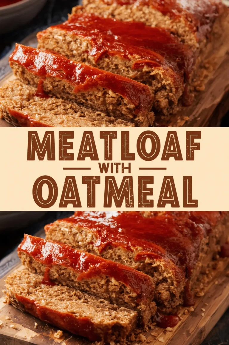 Meatloaf with Oatmeal