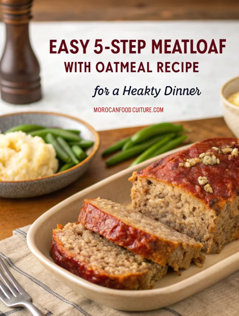 Meatloaf with Oatmeal