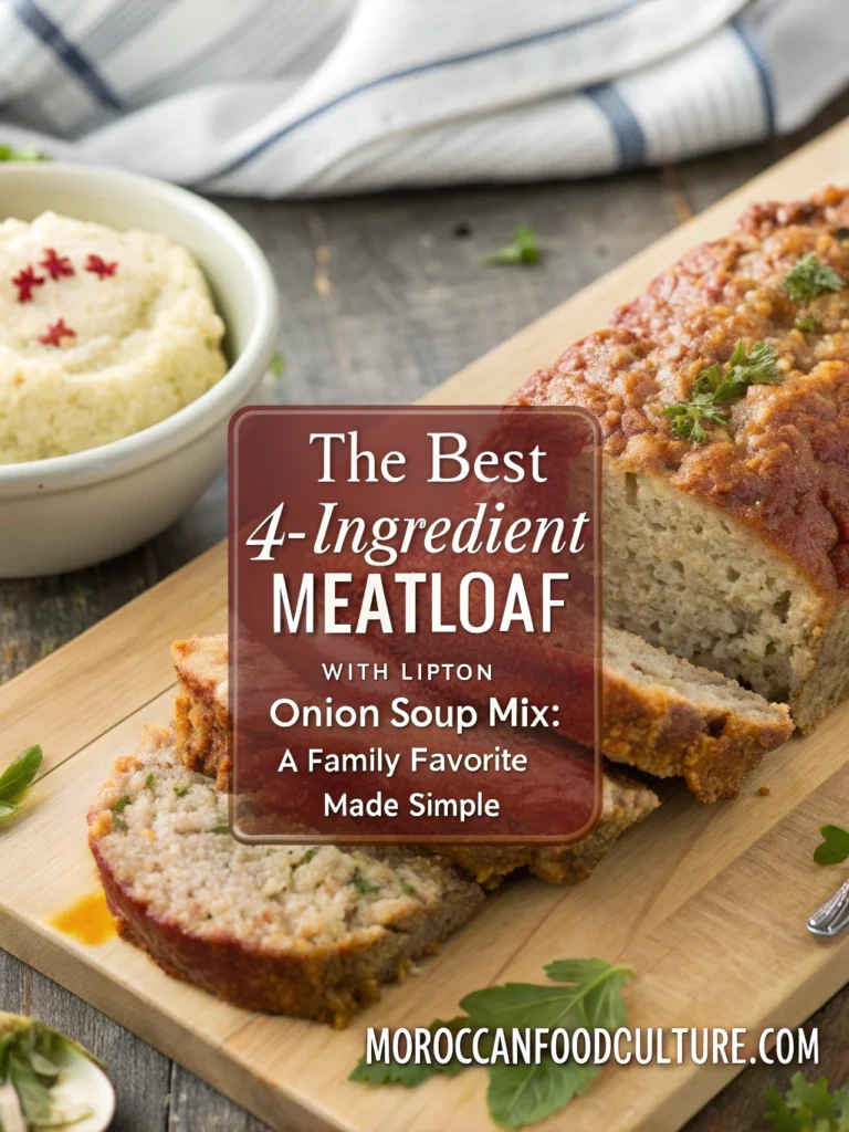 Meatloaf with Lipton Onion Soup