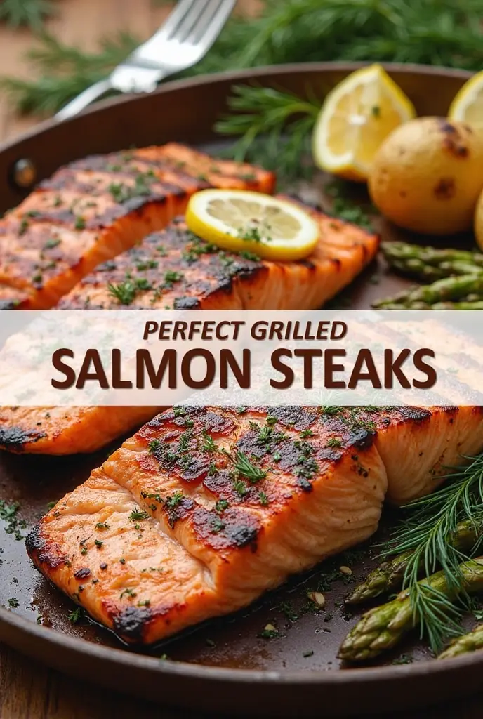 Grilled Salmon Steaks