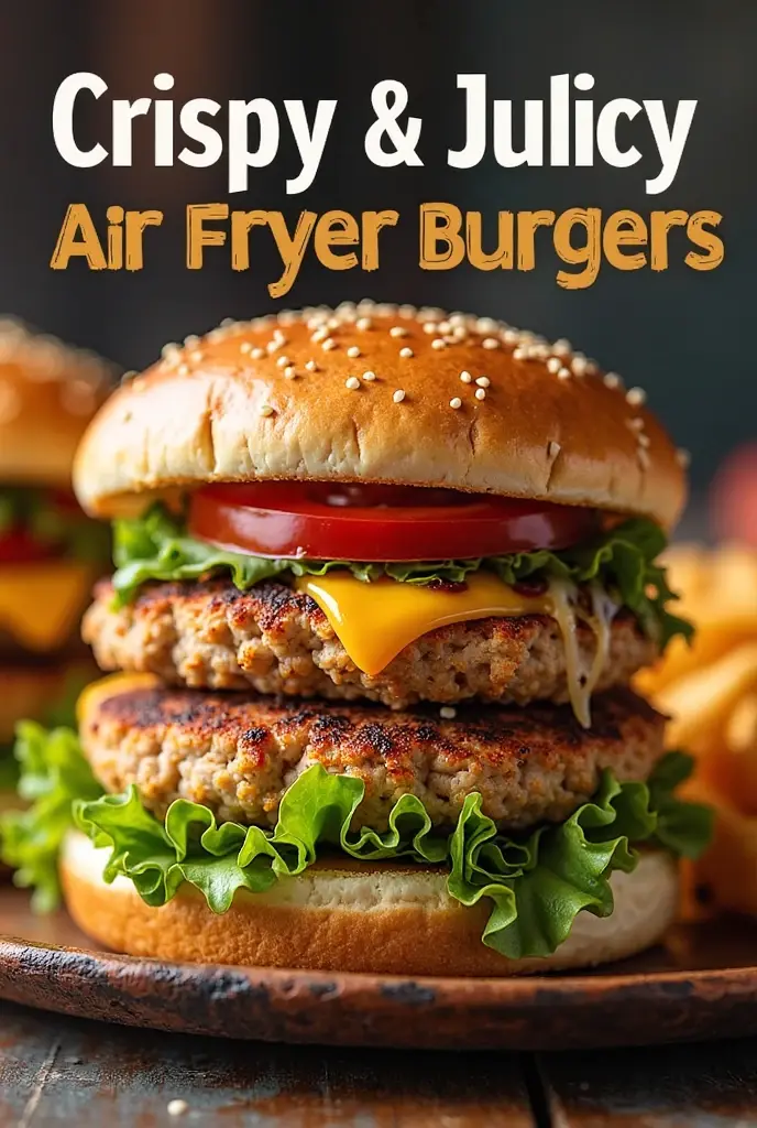 Air Fryer Turkey Burgers