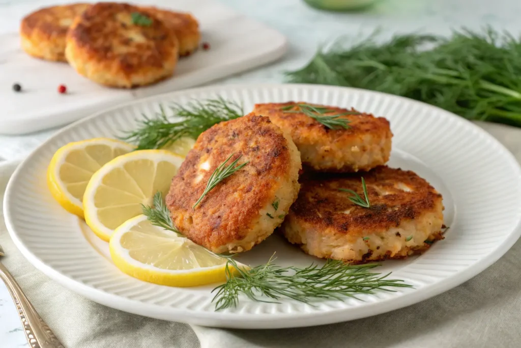 Crispy Salmon Cakes
