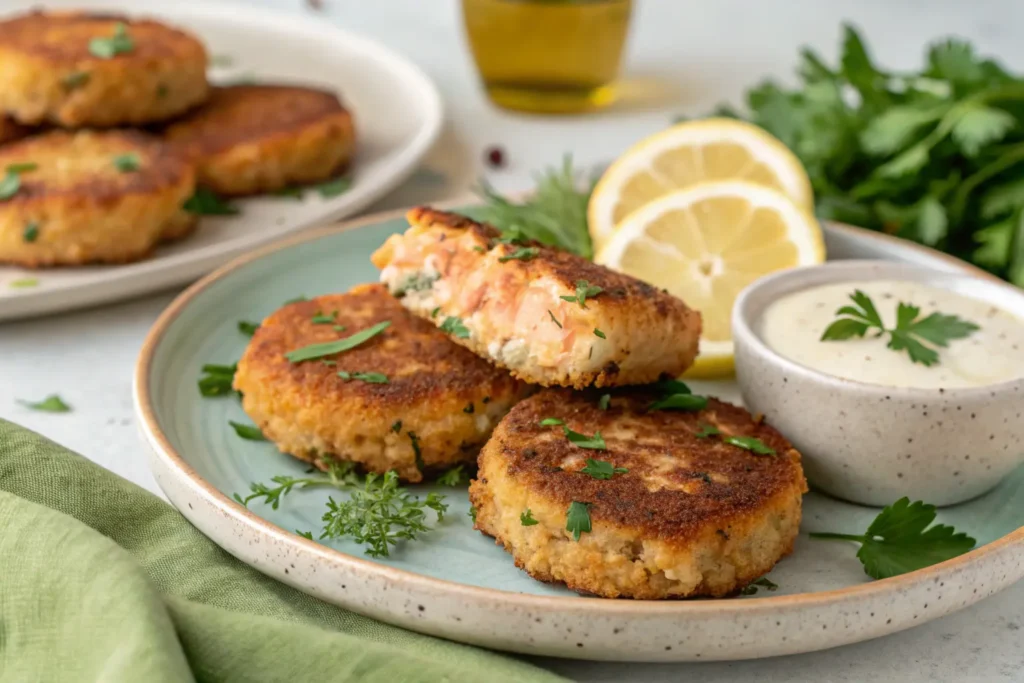 Crispy Salmon Cakes