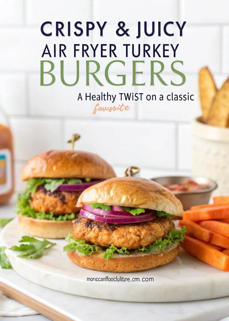 Air Fryer Turkey Burgers