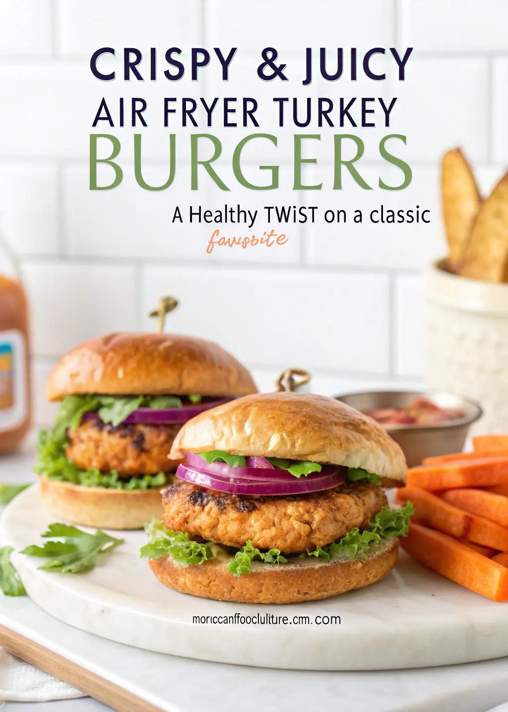 Air Fryer Turkey Burgers