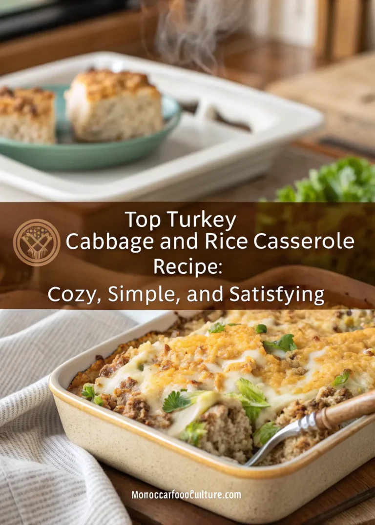 Turkey Cabbage and Rice