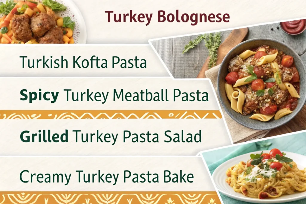 Ground Turkey and Pasta