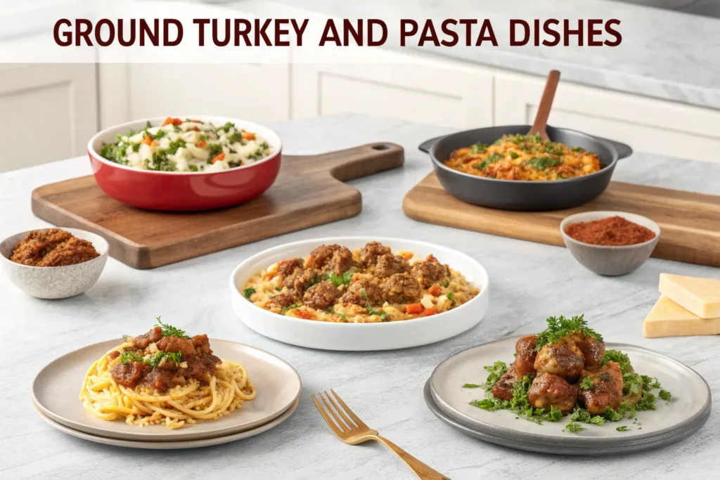 Ground Turkey and Pasta