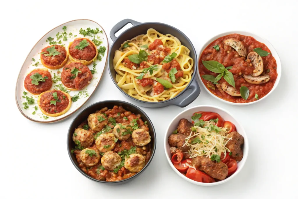 Ground Turkey and Pasta