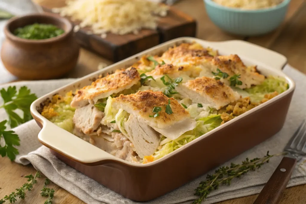 Turkey Cabbage and Rice